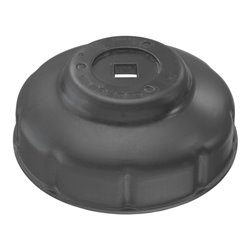 Facom Aufsetz-Ölfilterschlüssel mit Nuten Antrieb Innenvierkant 10 mm (3/8') Filter Ø 86 mm, 18 Nuten