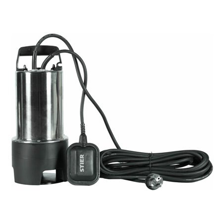 STIER Edelstahl Tauchpumpe-Schmutzwasserpumpe ESTW-1100