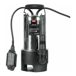 STIER Edelstahl Tauchpumpe-Schmutzwasserpumpe ESTW-1100