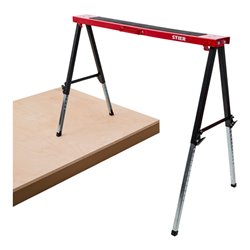 STIER Falt-Arbeitsbock, höhenverstellbar, 150 kg