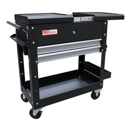 BGS Werkstattwagen 2 Schubladen Horizontal-Doppelauszug leer