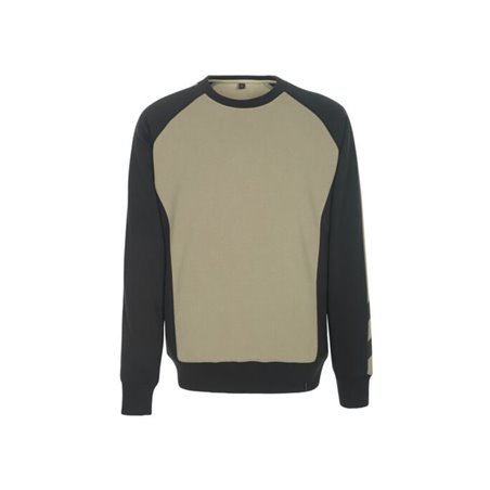 Mascot Witten Sweatshirt, hellkhaki/schwarz 310 g/m²
