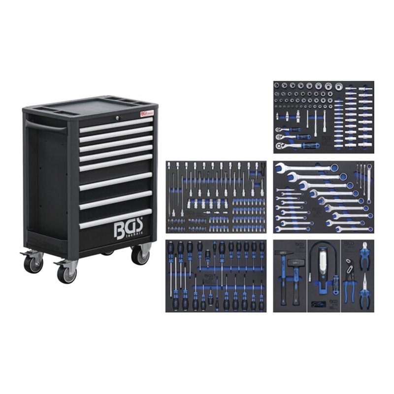 BGS Werkstattwagen Profi Standard mit 234 Werkzeugen