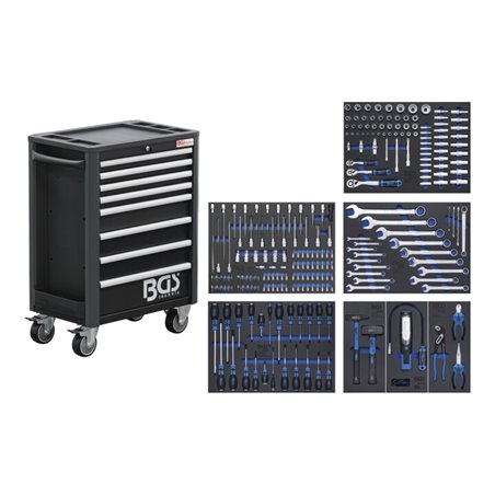 BGS Werkstattwagen Profi Standard mit 234 Werkzeugen