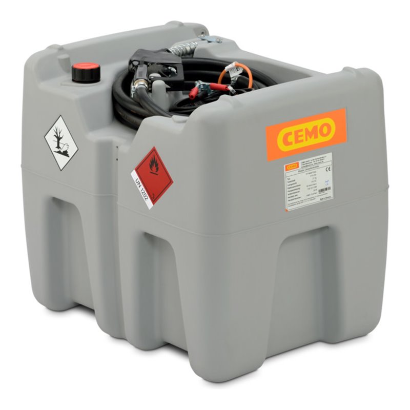 CEMO DT-Mobil Easy 210 l, 12V, CENTRI SP 30 30 l/min, ohne Deckel, mit AZV