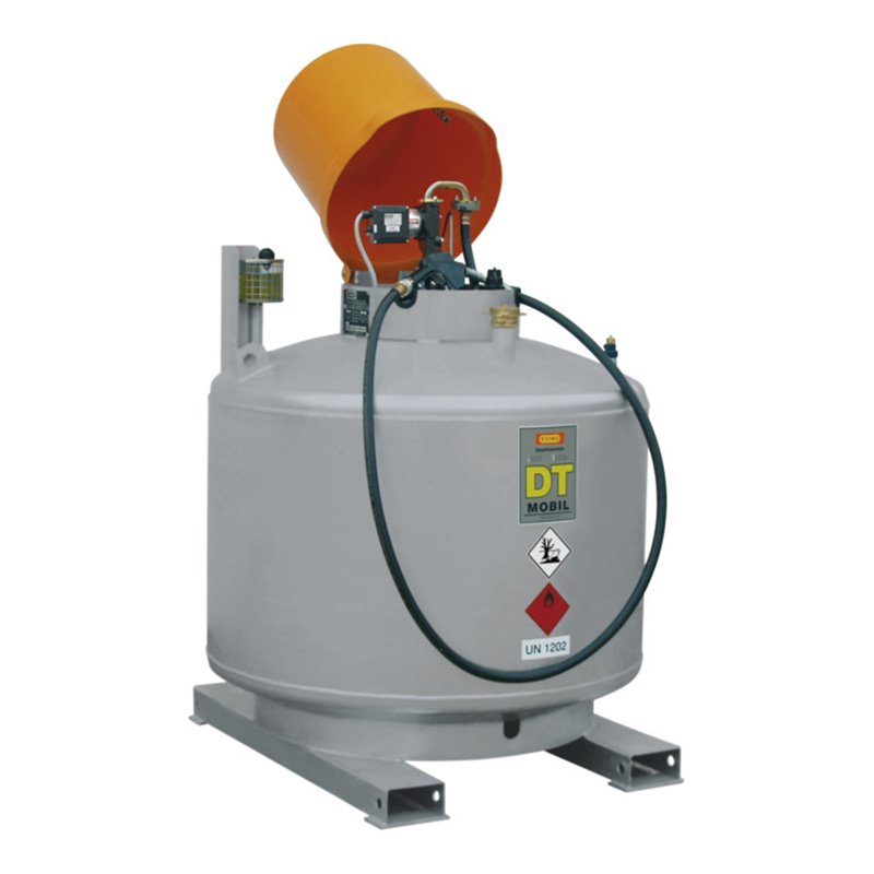 CEMO DT-Mobil 980l, doppelw. lack. komplett mitHaube und Pumpe 12V