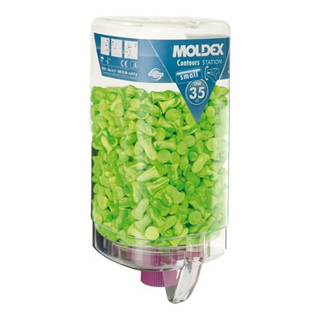 Moldex Einwegstöpsel Contours small in MoldexStation, groß SNR 35 dB