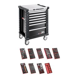 Facom Werkstattwagen JET.7GM3 mit 9 Modulen