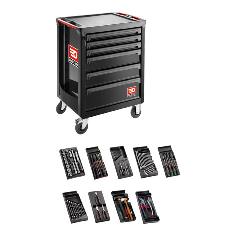 Facom Werkstattwagen ROLL.6GM3 mit 6 Modulen