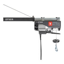 STIER Elektrischer Seilzug Tragkraft 250kg Leistung 500W