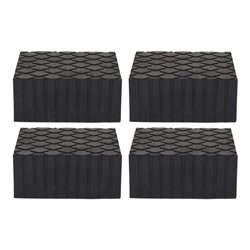 KS Tools Universal Gummiauflagen-Satz für Hebebühne, 160x120x70 mm, 4-tlg.
