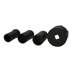 KS Tools Nutmuttern-Schlüssel-Satz mit 3 Führungsrohren für Mercedes, Ø 75 mm , 4-tlg.