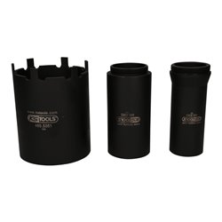 KS Tools Nutmuttern-Schlüssel-Satz mit 2 Führungsrohren für MAN, Ø 102 mm , 3-tlg.