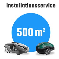 Mähroboter-Installationsservice Paket XS bis 500m²