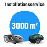 Mähroboter-Installationsservice Paket L bis 3000m²