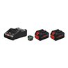 Bosch Akku Starter-Set: 2 x ProCORE18 Volt 8,0 Ah und GAL 18V-160 C