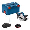 Bosch Akku-Kreissäge GKS 18V-57 G mit 2 x 4,0 Ah Li-Ion Akku L-BOXX