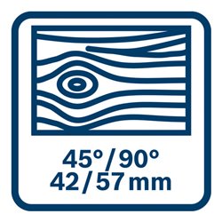 Bosch Akku-Kreissäge GKS 18V-57 G mit 2 x 4,0 Ah Li-Ion Akku L-BOXX