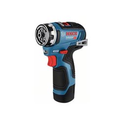 Bosch Akku-Bohrschrauber GSR 12V-35 FC mit 2 x 3,0 Ah Li-Ion Akku 4 Aufsätze L-BOXX