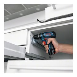 Bosch Akku-Bohrschrauber GSR 12V-15 mit 2 x 2,0 Ah Akku