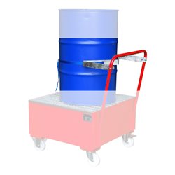 Bauer Südlohn Fasshalterung mit Spanngurt für 1 x 200 Liter Fass