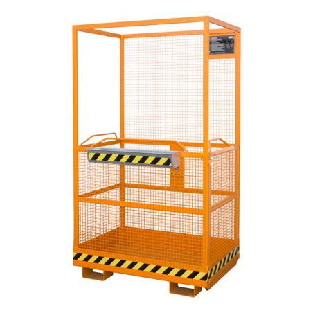 Bauer Südlohn Arbeitsbühne MB-A, lackiert, Gelborange