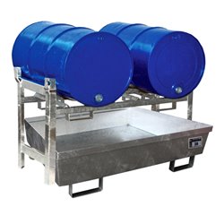 Bauer Südlohn Fassregal FRA-2, feuerverzinkt