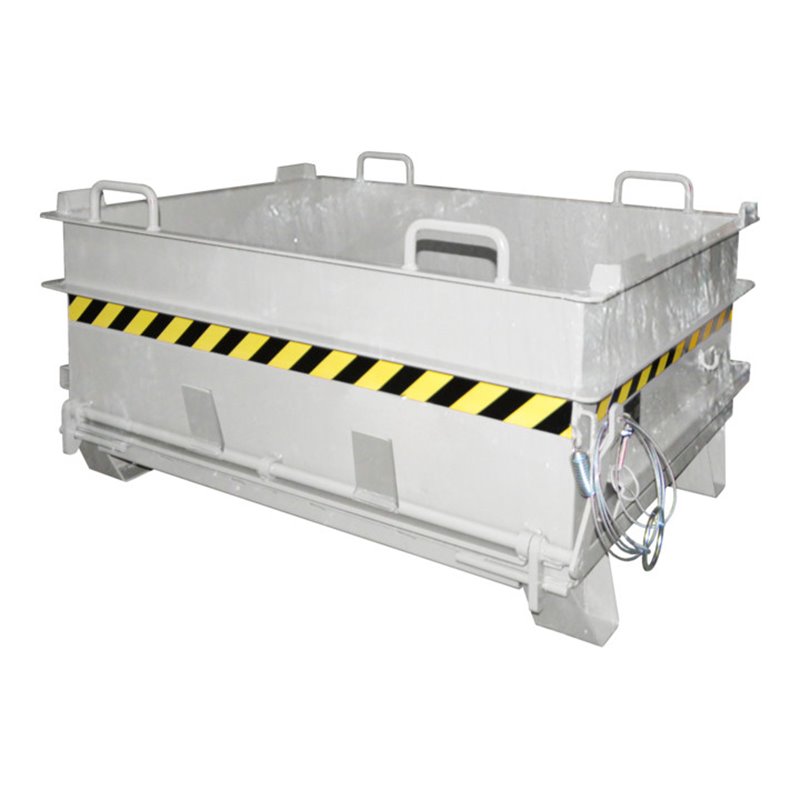 Bauer Südlohn Baustoffcontainer BC 500 (Steinklammer-Entriegelung), feuerverzinkt