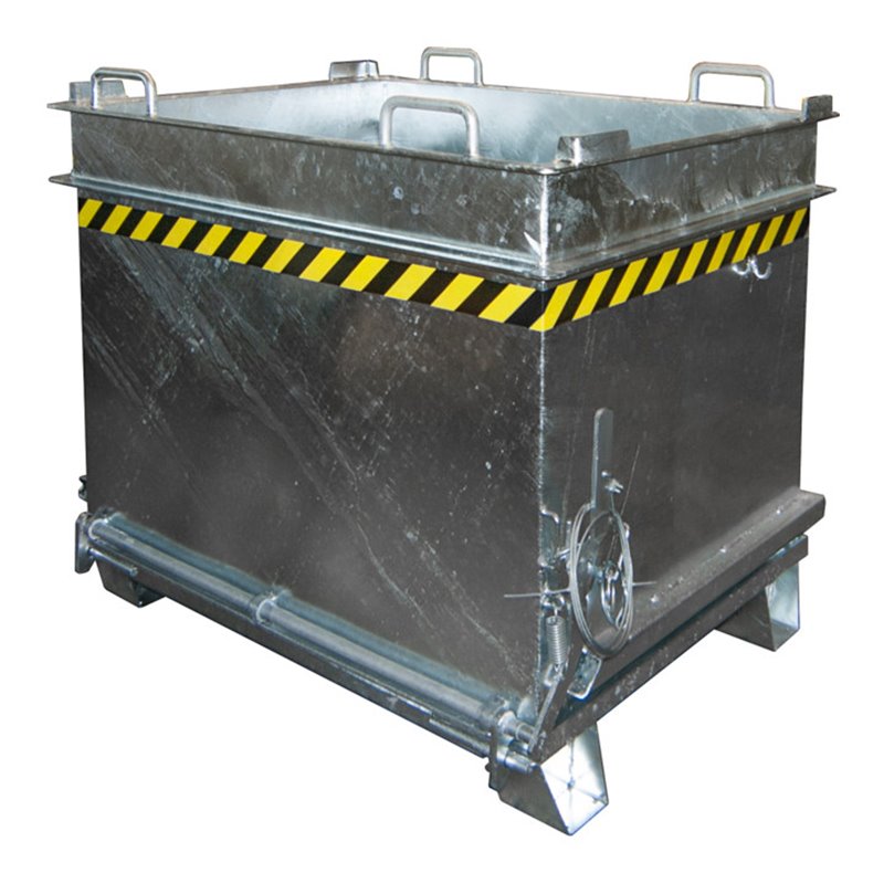 Bauer Südlohn Baustoffcontainer BC 1000, feuerverzinkt