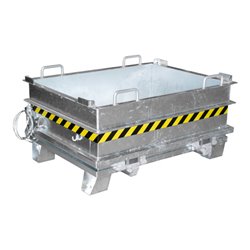 Bauer Südlohn Baustoffcontainer BC 500, feuerverzinkt