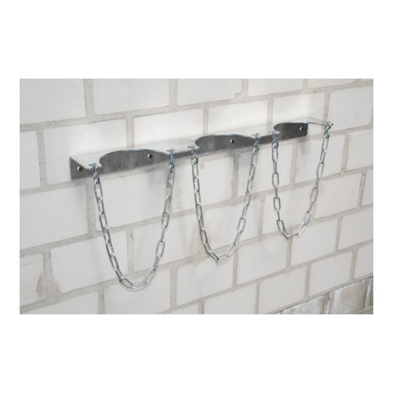 Bauer Südlohn Gasflaschen-Wandhalterung GWH 140-III, feuerverzinkt