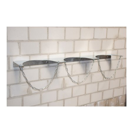 Bauer Südlohn Gasflaschen-Wandhalterung GWH 320-III, feuerverzinkt