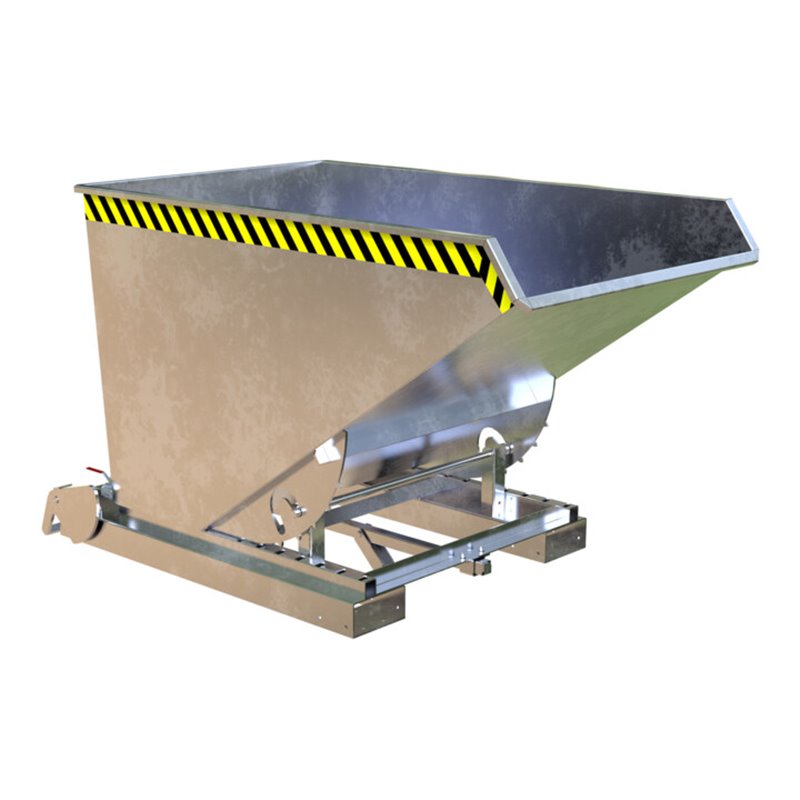 Bauer Südlohn Spänebehälter S4A 1200, feuerverzinkt