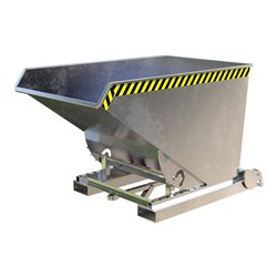 Bauer Südlohn Spänebehälter S4A 1200, feuerverzinkt