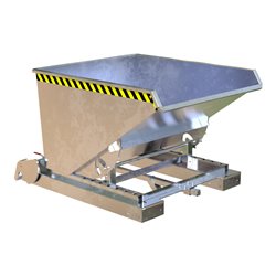 Bauer Südlohn Spänebehälter S4A 600, feuerverzinkt