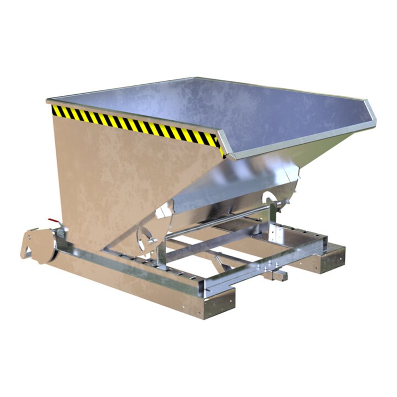 Bauer Südlohn Spänebehälter S4A 600, feuerverzinkt