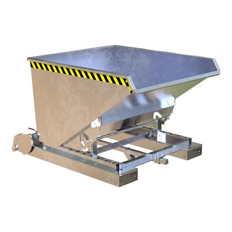 Bauer Südlohn Spänebehälter S4A 600, feuerverzinkt