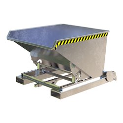 Bauer Südlohn Spänebehälter S4A 600, feuerverzinkt