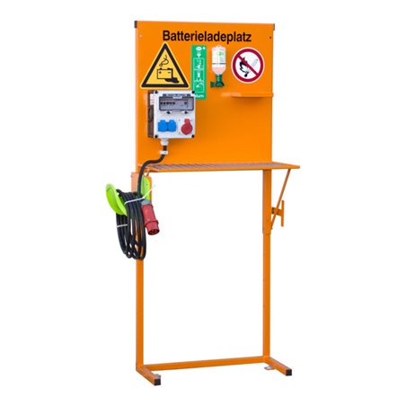 Bauer Südlohn Batterieladeplatz BL 2, lackiert, Gelborange