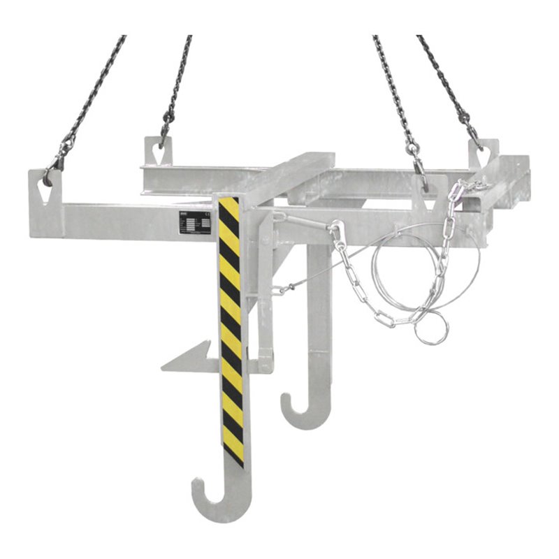 Bauer Südlohn Kipptraverse für Baustoffbehälter BBT, feuerverzinkt