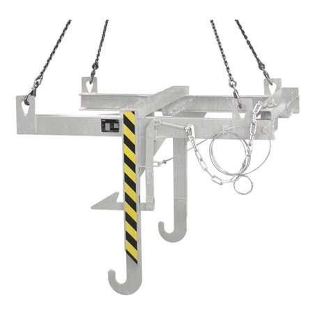 Bauer Südlohn Kipptraverse für Baustoffbehälter BBT, feuerverzinkt