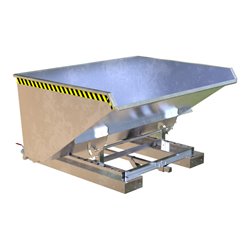 Bauer Südlohn Spänebehälter S4A 900, feuerverzinkt