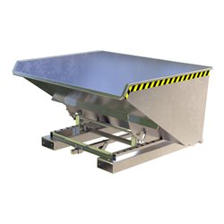 Bauer Südlohn Spänebehälter S4A 900, feuerverzinkt