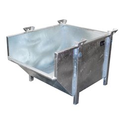 Bauer Südlohn Materialbehälter BBM 500, feuerverzinkt