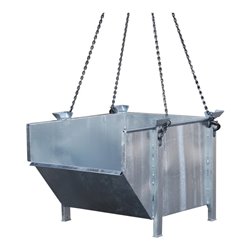 Bauer Südlohn Materialbehälter BBM 500, feuerverzinkt