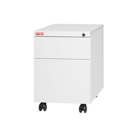 STIER Rollcontainer mit 2 Schubladen 550x390x790mm