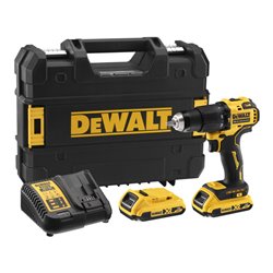 DEWALT Akku-Schlagbohrschrauber DCD709D2T-QW, 18 V, 2 Ah