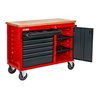 STIER Fahrbare Werkbank mit 7 Schubladen und 1 Tür