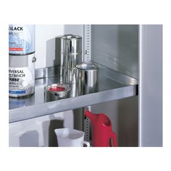 STIER Umweltschrank mit 4 verzinkten Wannenböden und Ergo-Lock 1950x930x500mm