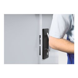 STIER Umweltschrank mit 4 verzinkten Wannenböden und Ergo-Lock 1950x930x500mm